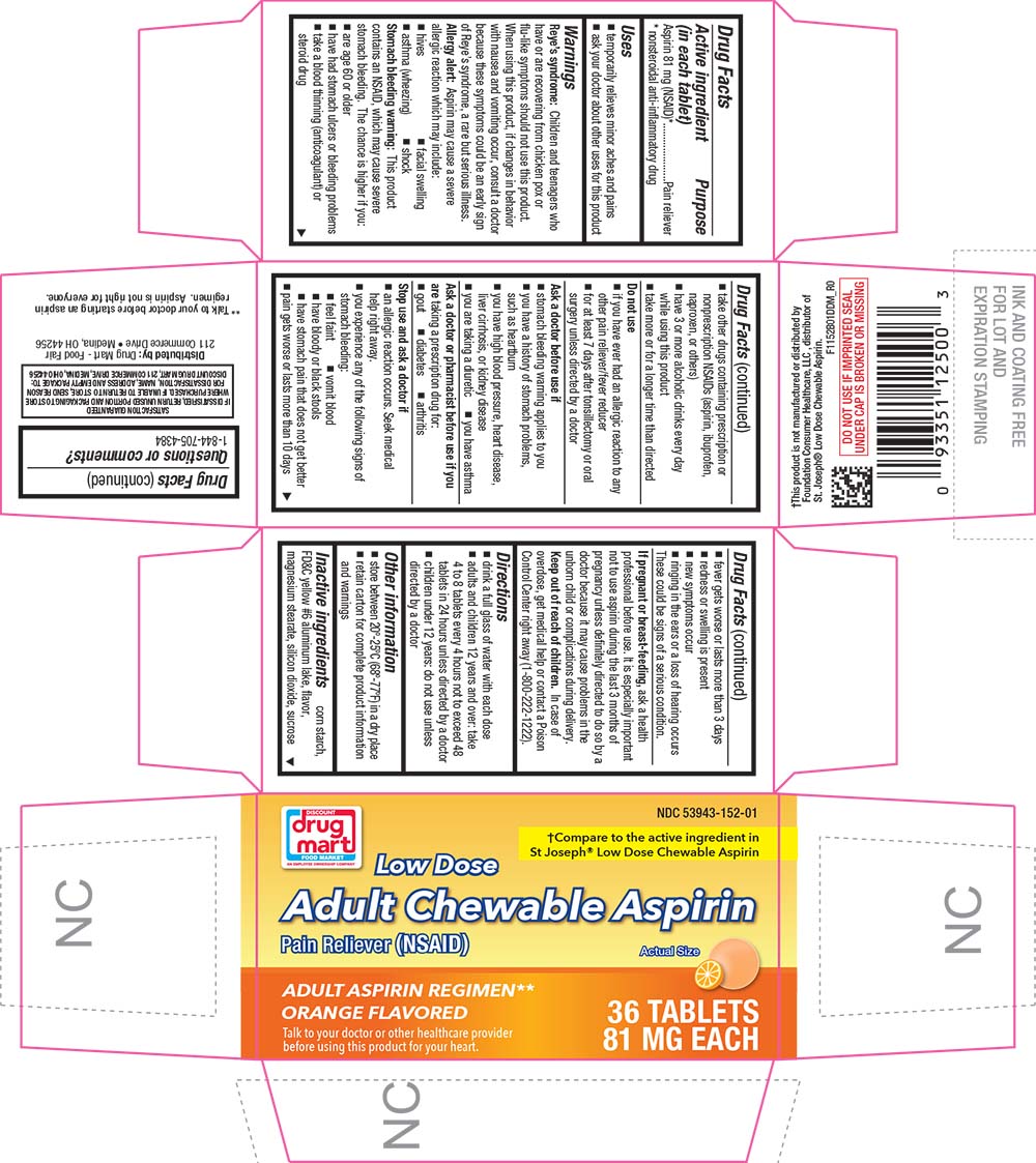 Adult Chewable Aspirin